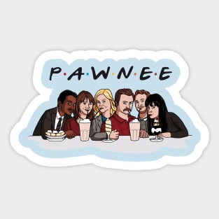 P·A·W·N·E·E Sticker